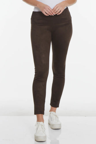Mink Wide Band Pull On Angle Legging