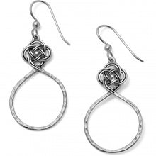 Load image into Gallery viewer, Interlok Petite Knot Circle Fr Wr Earrings