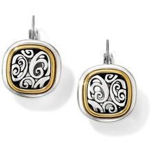 Load image into Gallery viewer, Spin Master Leverback Earrings Sil/Gld