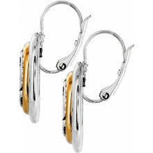 Load image into Gallery viewer, Spin Master Leverback Earrings Sil/Gld