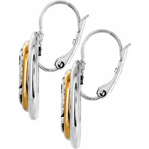 Spin Master Leverback Earrings Sil/Gld