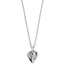 Load image into Gallery viewer, Cascade Heart Charm Petite Necklace