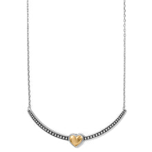 Load image into Gallery viewer, Pretty Tough Bold Heart 2 braid necklace