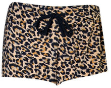 Load image into Gallery viewer, Leopard Pajama Shorts