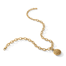 Load image into Gallery viewer, Contempo Medallion Gold Charm Necklace