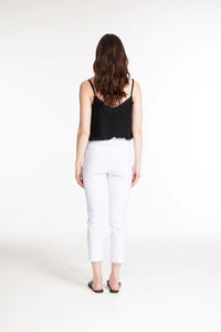 Multiples Pull-On Crop Pants