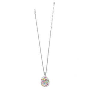 Kyoto in Bloom Butterfly Oval Necklace