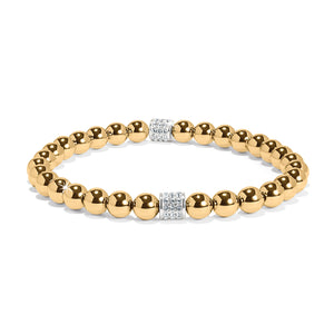 Meridian Petite Gold Stretch Bracelet
