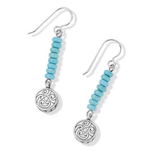 Load image into Gallery viewer, Contempo Nuevo Azul Dome French Wire Earrings