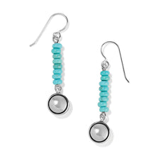 Load image into Gallery viewer, Contempo Nuevo Azul Dome French Wire Earrings