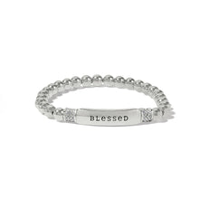 Load image into Gallery viewer, Meridian Petite Blessed  Stretch Bracelet