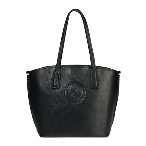 Brighton Black Snakeskin Leather Handbag – Treasures Upscale Consignment
