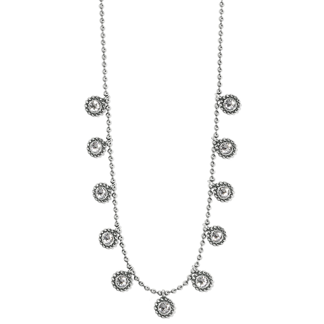 Twinkle Drops Crystal Necklace