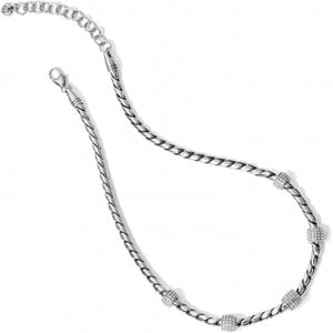 Meridian Silver Necklace