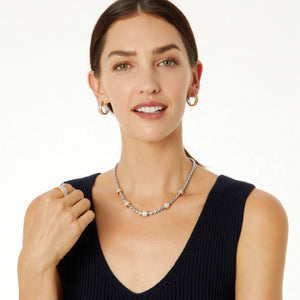 Meridian Two-Tone Necklace