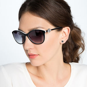 Ferrara Sunglasses Black/White