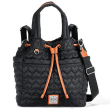 Load image into Gallery viewer, Kenny Black Convertible Backpack