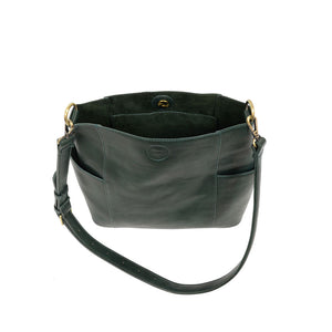 Green Opal Kayleigh Side Pocket Bucket Bag