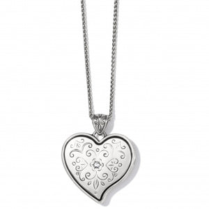 Brighton Ornate Heart Convertible Necklace