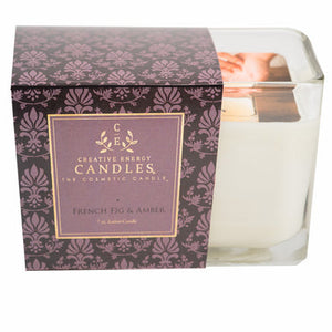 French Fig & Amber Soy Lotion Candle10oz
