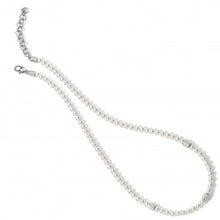 Load image into Gallery viewer, Meridian Petite Pearl Station Necklace