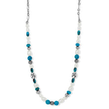 Load image into Gallery viewer, Pebble Turquoise and Pearl Necklace