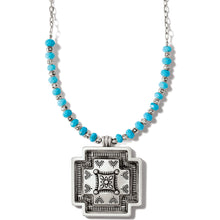Load image into Gallery viewer, Mosaic Paseo Bead Cross Necklace