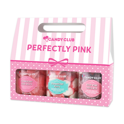 Candy Club Perfectly Pink 3 Pk