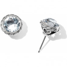 Load image into Gallery viewer, Iris Stud Crystal Earrings