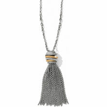 Load image into Gallery viewer, Neptune&#39;s Rings Tassel Necklace