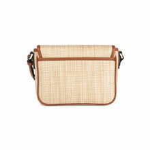 Load image into Gallery viewer, Alani Straw Flap Bag
