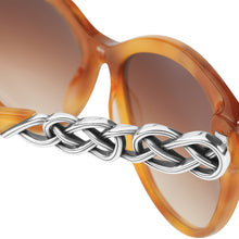 Load image into Gallery viewer, Interlok Braid Amber Sunglasses