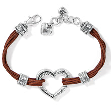 Load image into Gallery viewer, Heritage Heart Brown Bracelet