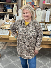 Load image into Gallery viewer, Leopard Love Button Down Shirt