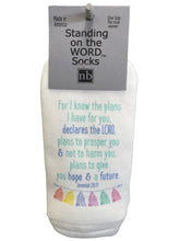 Load image into Gallery viewer, Tassels with Verse Jer 29:11 Socks