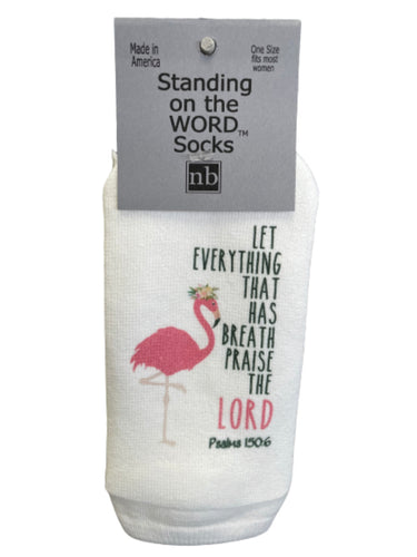 Praise the Lord Psalms 150:6 Socks