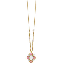 Load image into Gallery viewer, Pink Moon Pendant Long Necklace