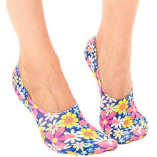 Load image into Gallery viewer, Retro Flower No-Show Liner Socks