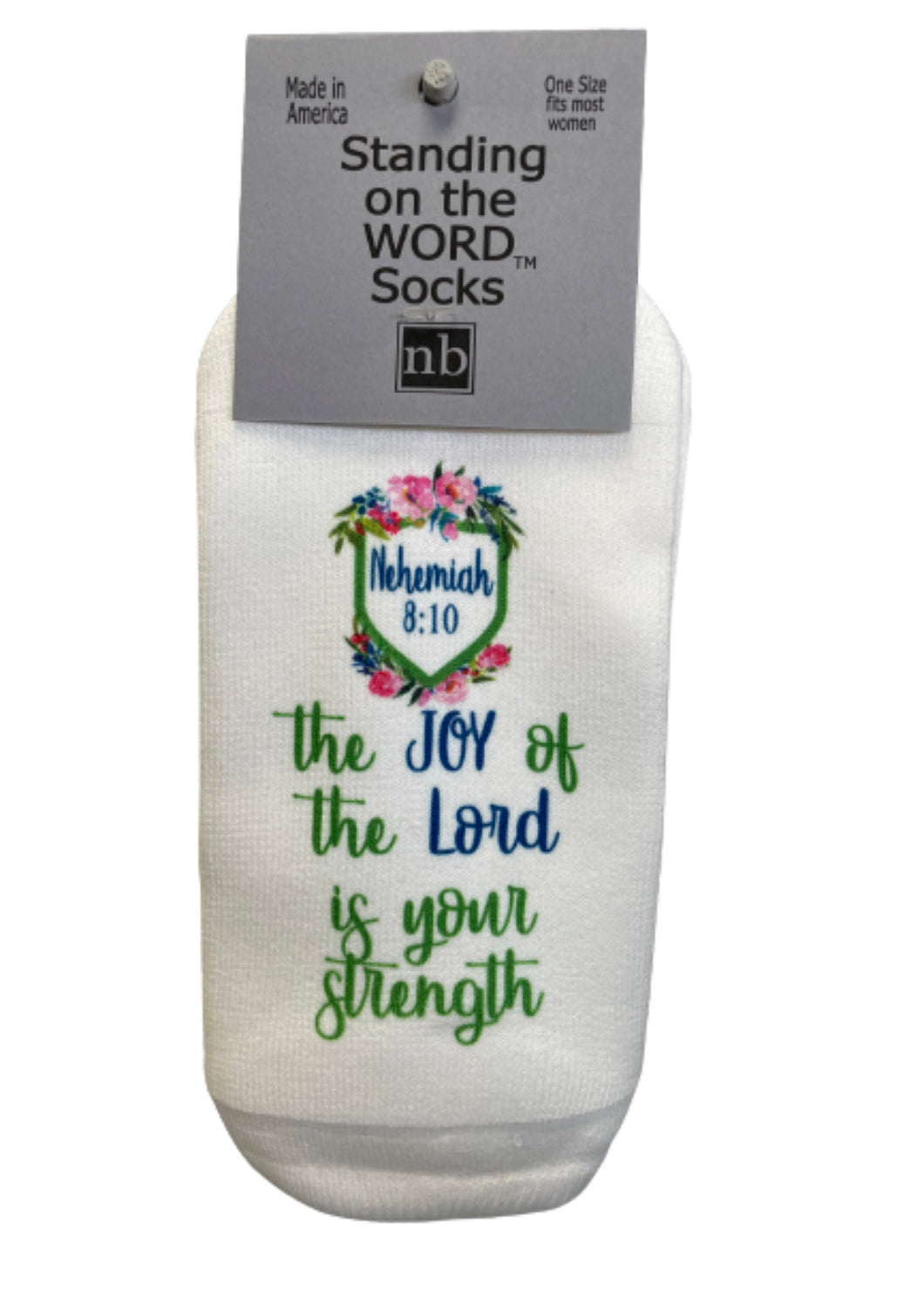 Joy of the Lord Socks Neh 8:10
