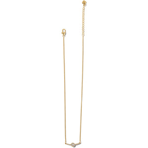 Illumina Bar Gold Necklace