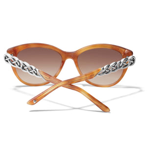 Interlok Braid Amber Sunglasses