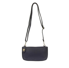 Load image into Gallery viewer, New Navy Mini Crossbody Wristlet Clutch