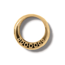 Load image into Gallery viewer, Inner Circle Gold Double Ring