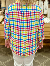 Load image into Gallery viewer, Multiples Cabana Party Plaid Shirt