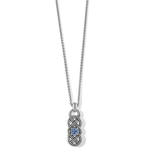 Interlok Lustre Blue Necklace