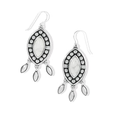 Load image into Gallery viewer, Pebble Dot Dream Howlite French Wire Earrings