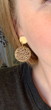 Load image into Gallery viewer, Amber Beaded Earrings