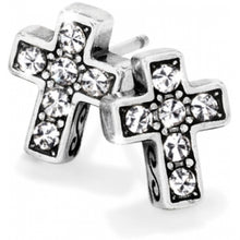 Load image into Gallery viewer, Starry Night Cross Mini Earrings