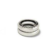 Load image into Gallery viewer, Inner Circle Silver Double Ring