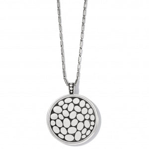 Pebble Round Convertible Reversible Necklace